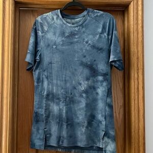 Peloton mens tye-dye running shirt